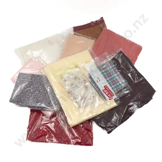 Quantity Material Pieces Cottons & Silks