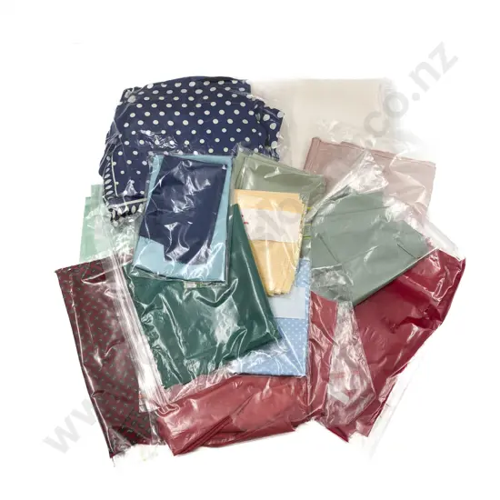 Collection of Material Pieces Cottons & Silks