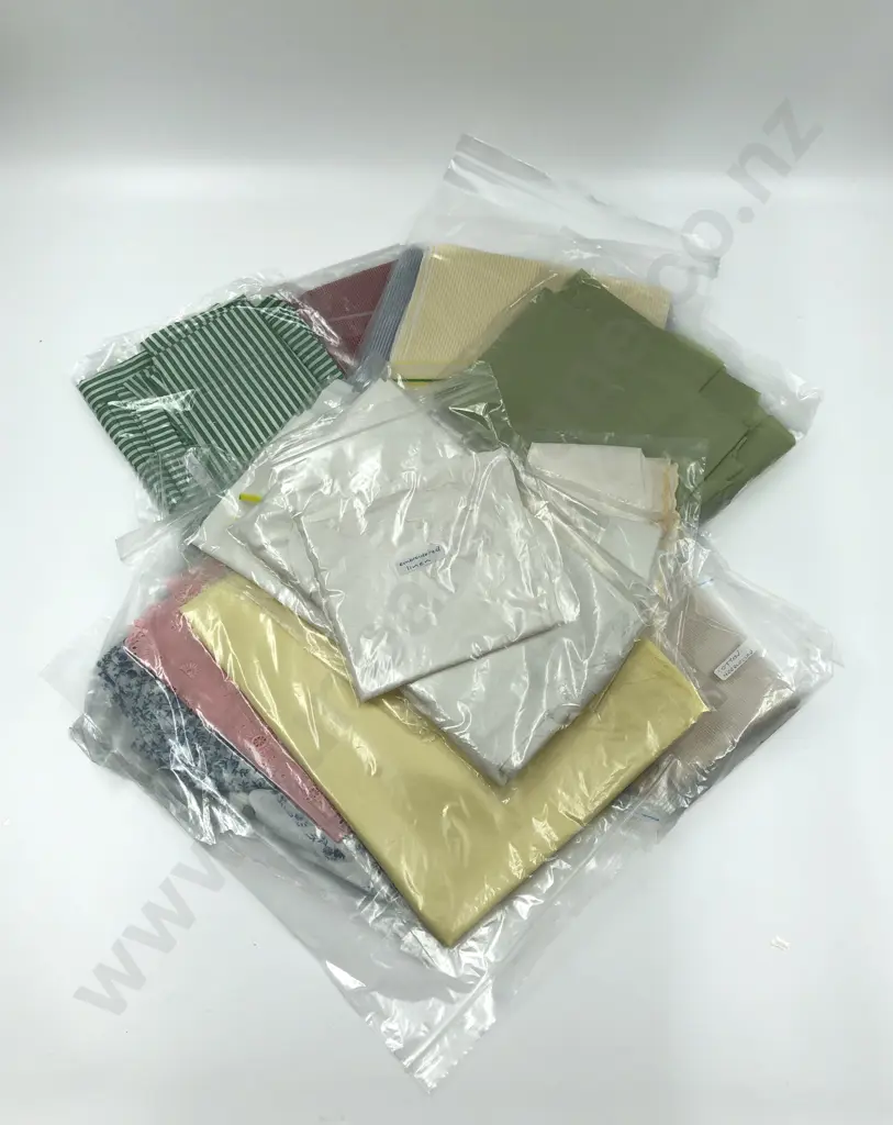 Collection of Material Pieces Cottons & Silks Image 1++