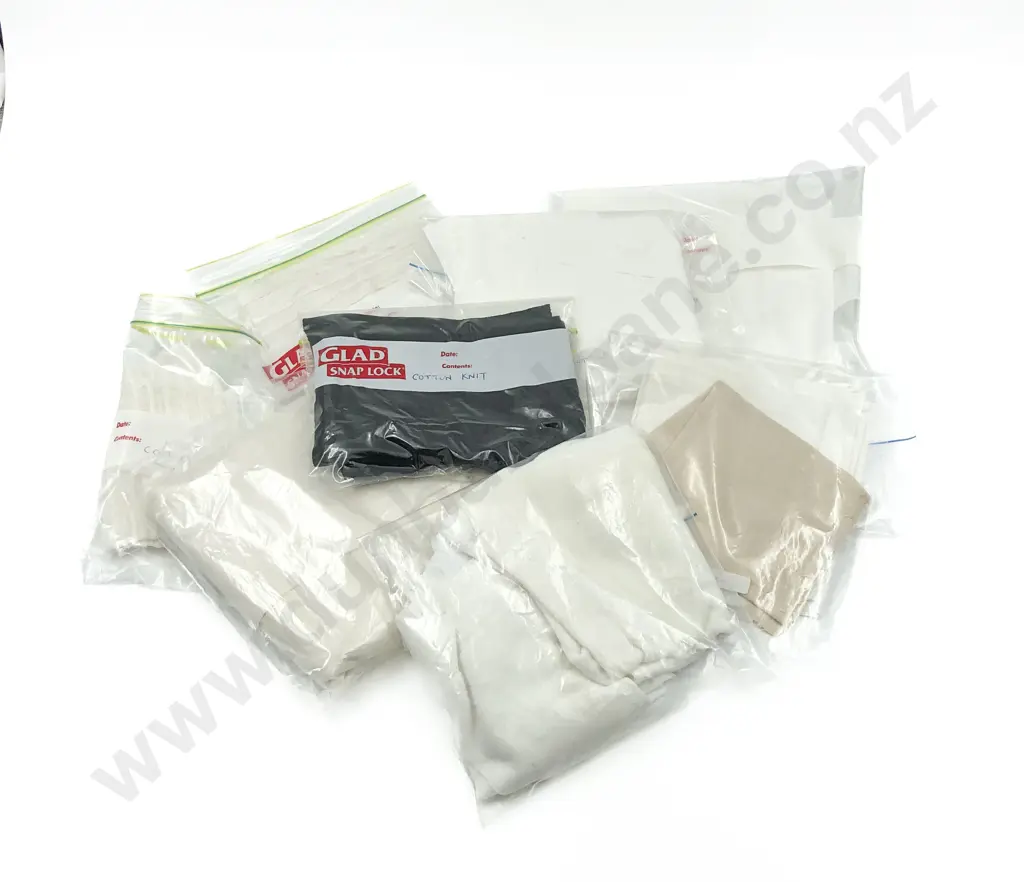 Collection of Material Pieces Cottons & Silks Image 1++