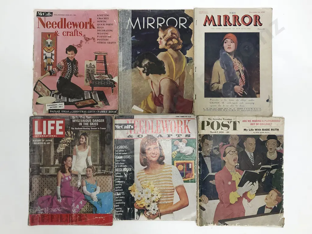 Quantity of Vintage Magazines Image 1++