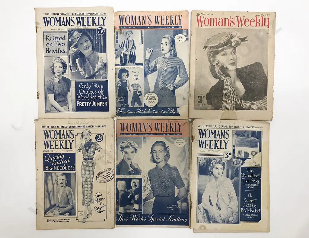 Quantity of Vintage Magazines Image 1++