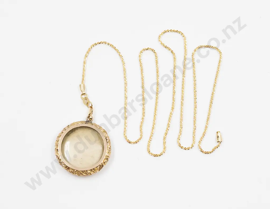 Two Victorian 9ct Photo Lockets Image 1++