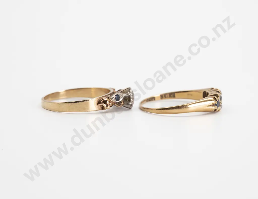 9ct Single Diamond Ring Image 1++