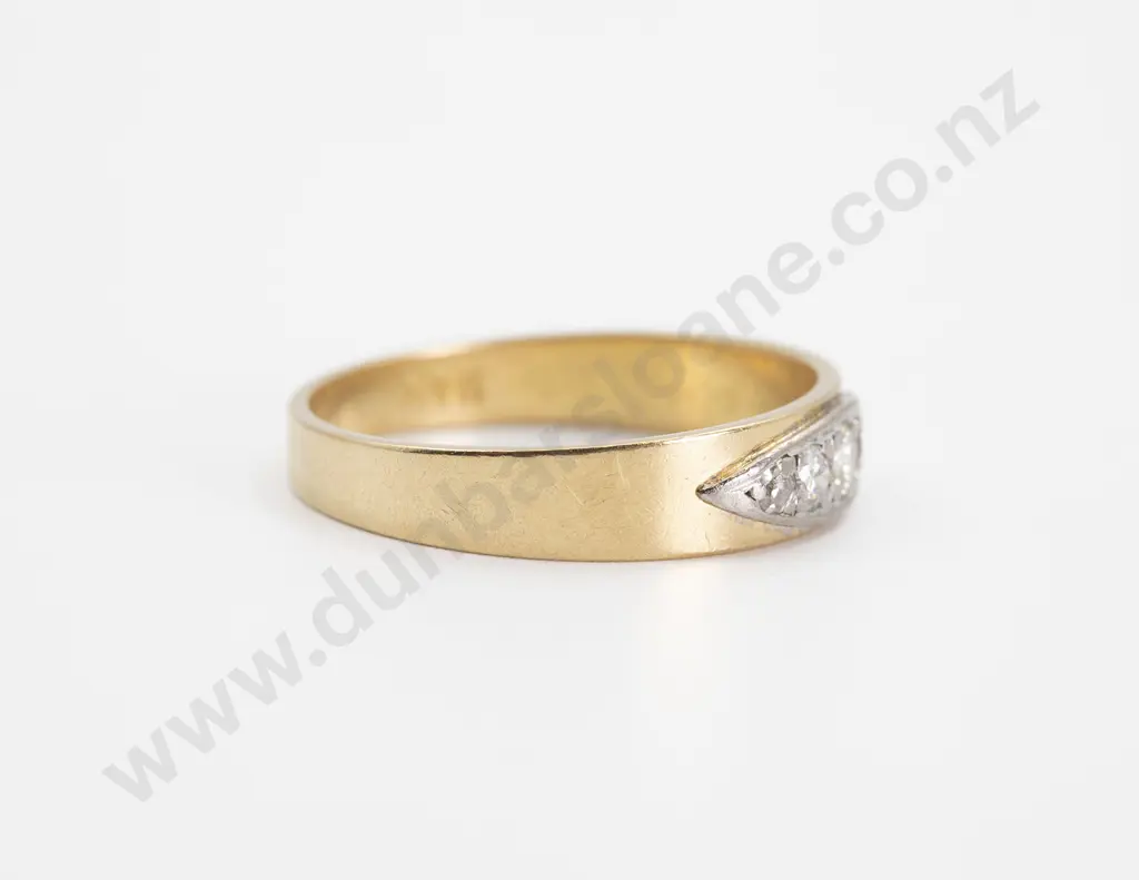 18ct Five Stone Diamond Eternity Band Image 1++