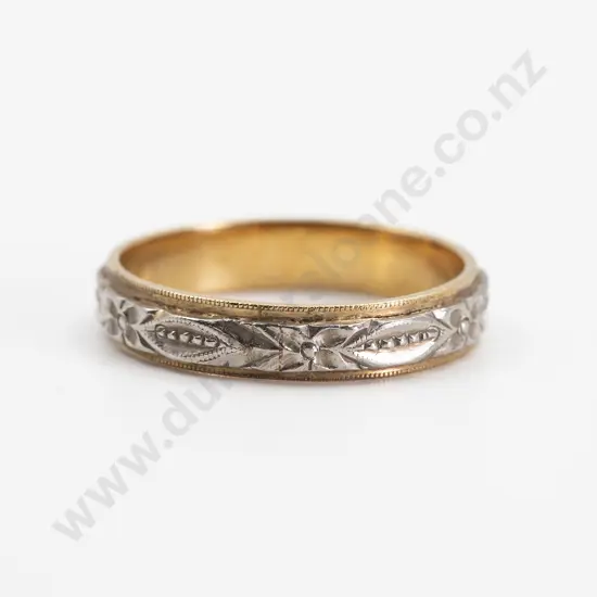 18ct & Palladium Eternity Band