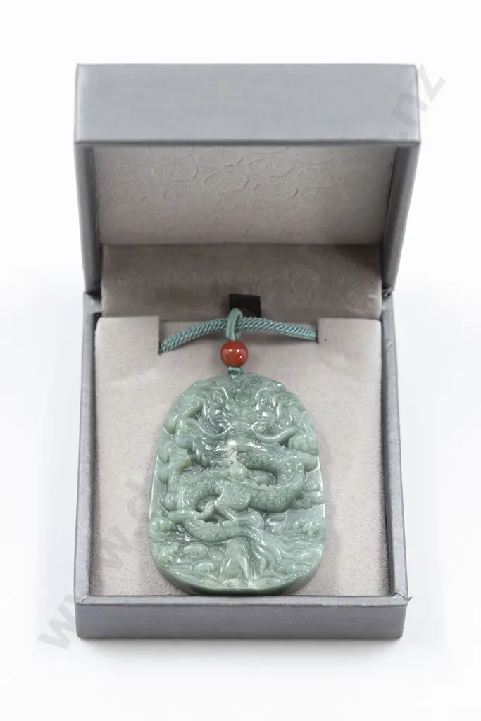 Jade Dragon Pendant Image 1++