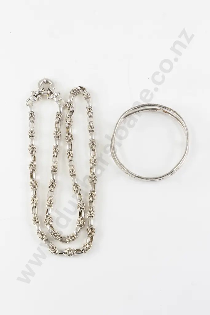 S/S Heavy Fancy Link Neck Chain Image 1++