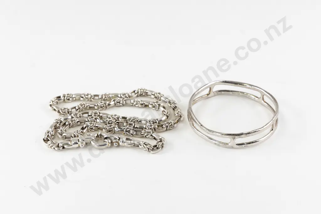 S/S Heavy Fancy Link Neck Chain Image 1++