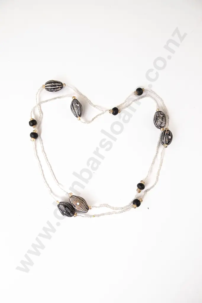 Three Flapper Style Bead Necklaces Image 1++