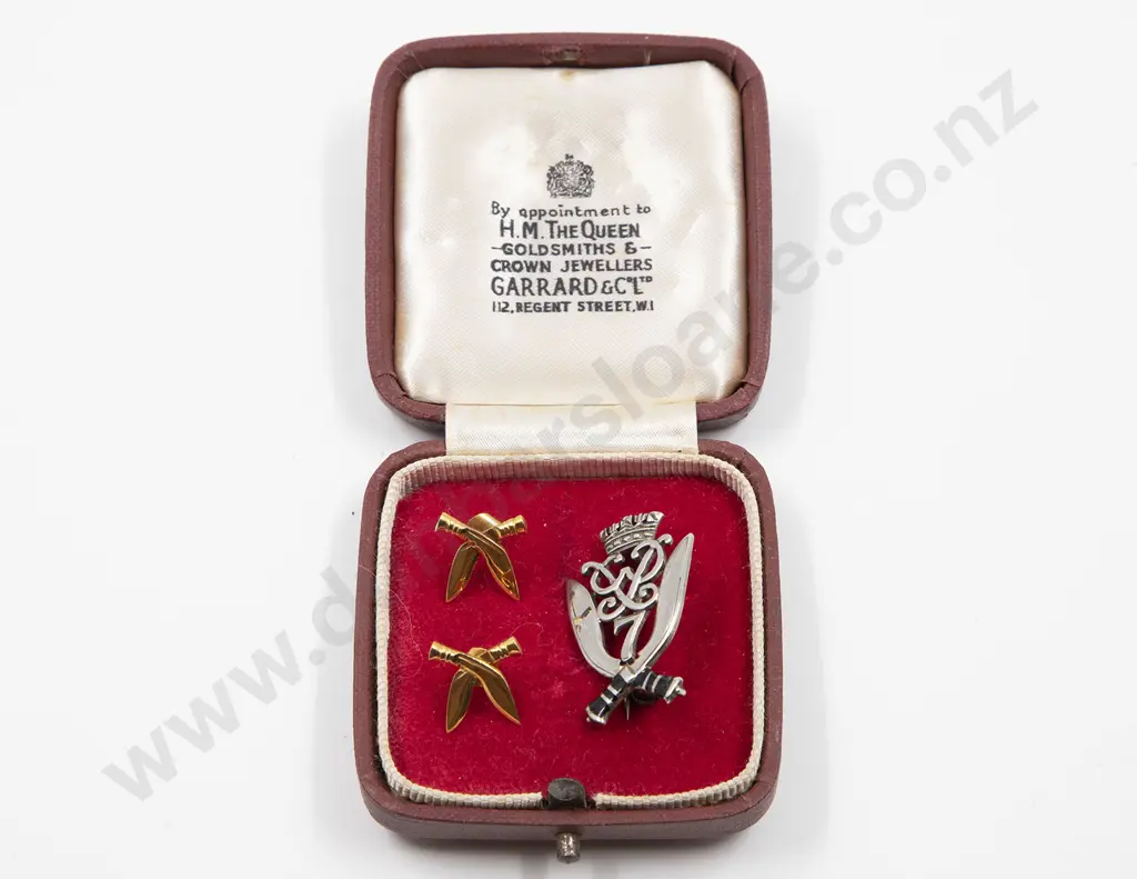 Silver Gurkha 7th Regimental Brooch Image 1++