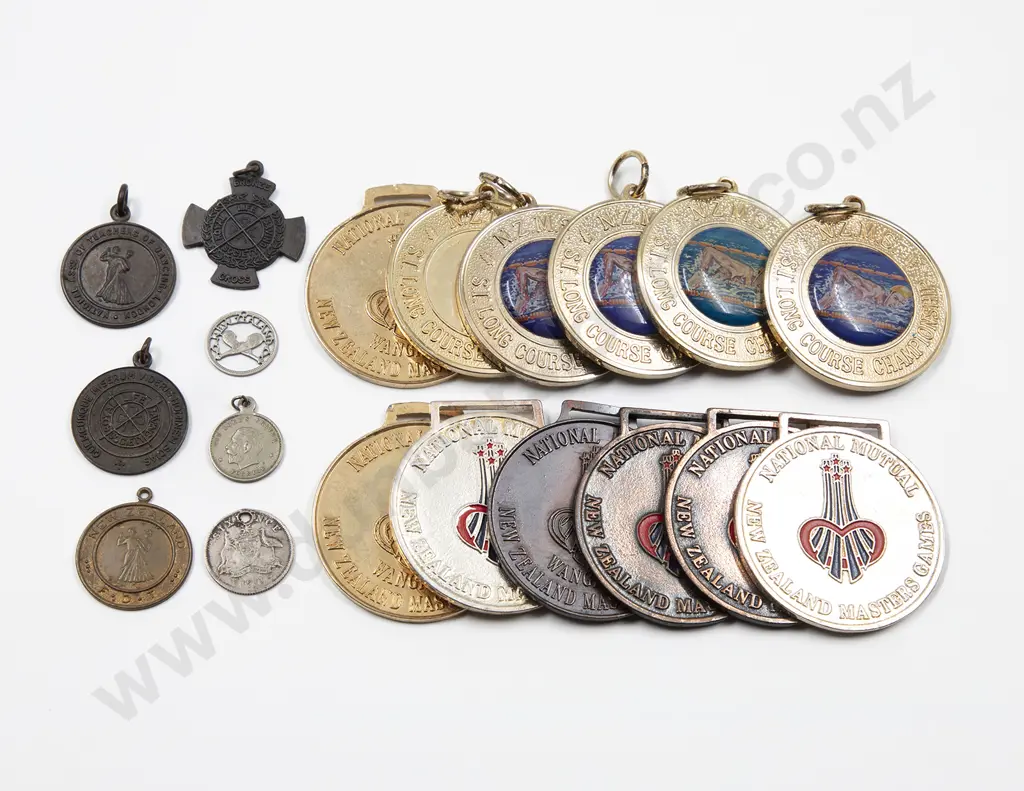 Collection NZ Master Games Medals Image 1++