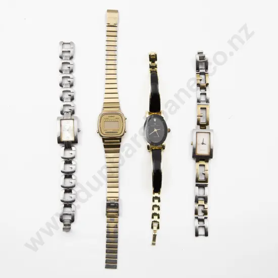 Four Fashion Ladies Wrist Watches