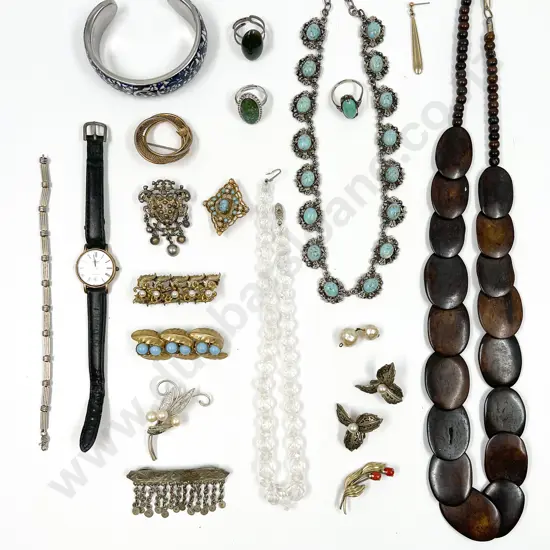 Small Qty Vintage and Modern Costume Jewellery