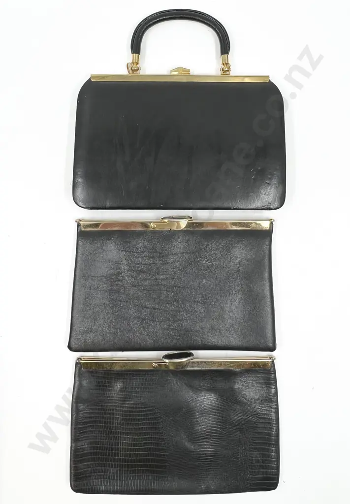 Two Vintage 'Hermes Product Speaks For Itself' Purses Image 1++