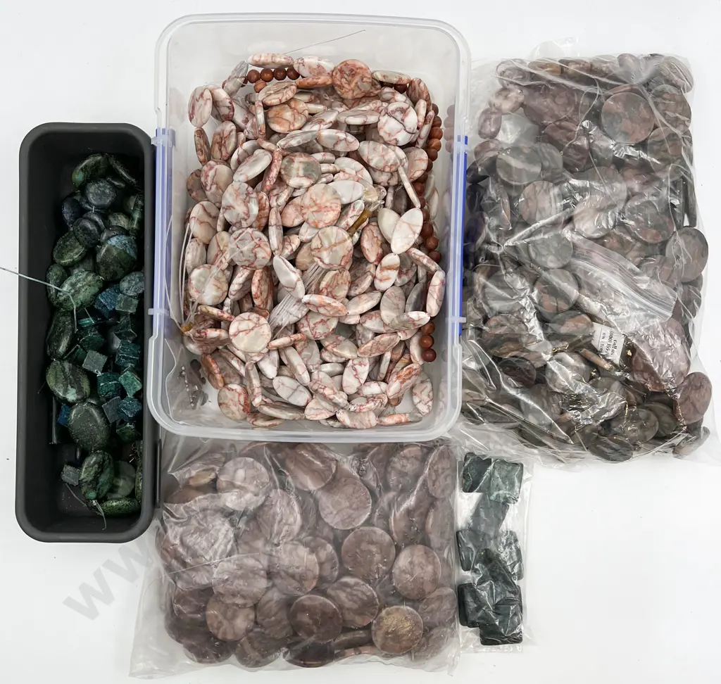 Mixed Jasper & Hardstone Beads Image 1++