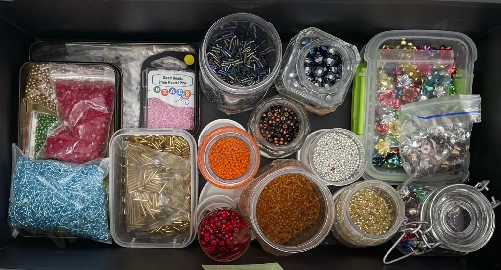 Assorted Seed Beads & Others Image 1++