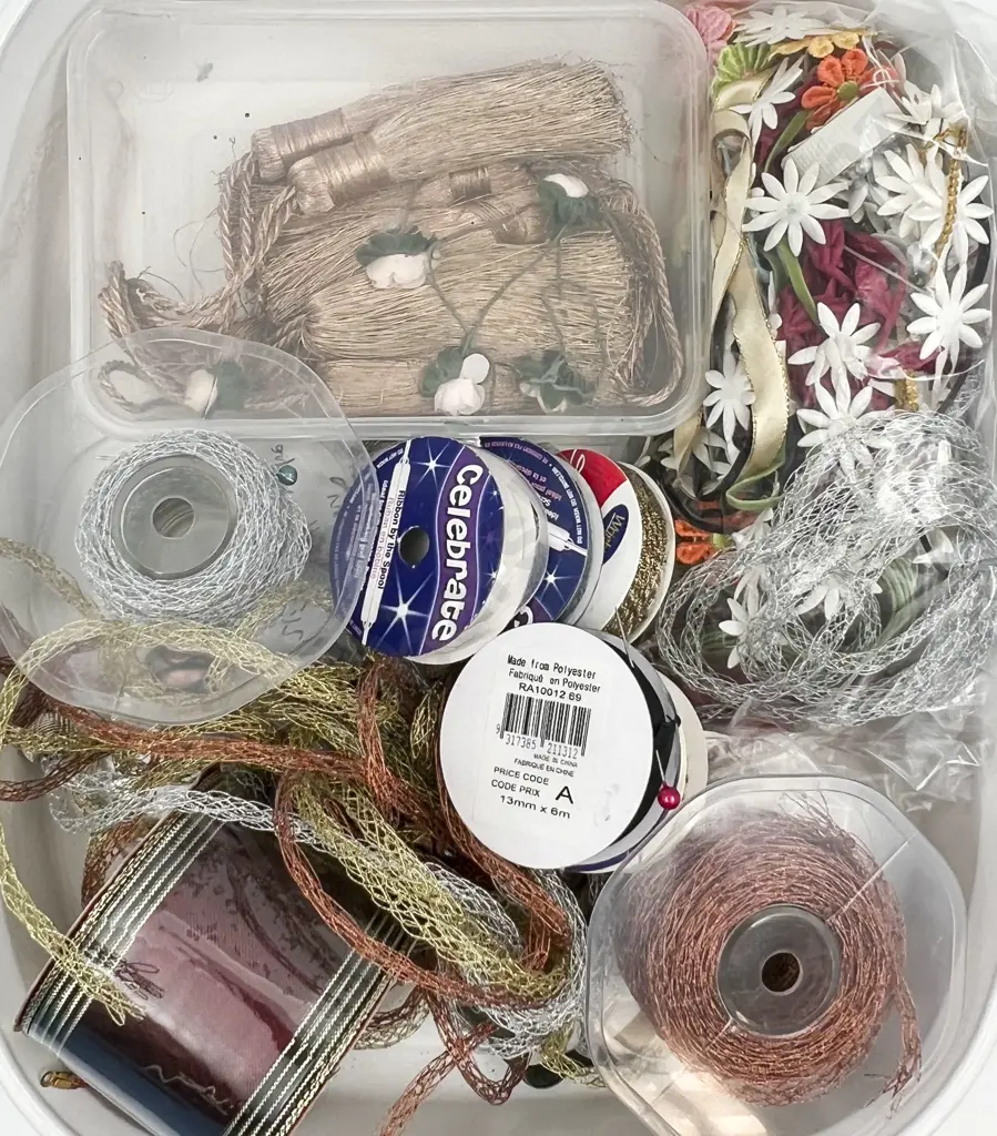 Metallic Knitted Type Rope Leather & Assorted Image 1++