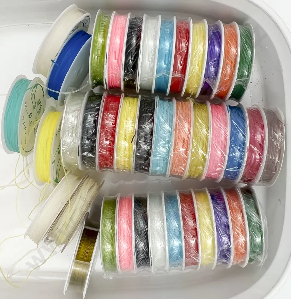 Assorted Beading Elastic Image 1++
