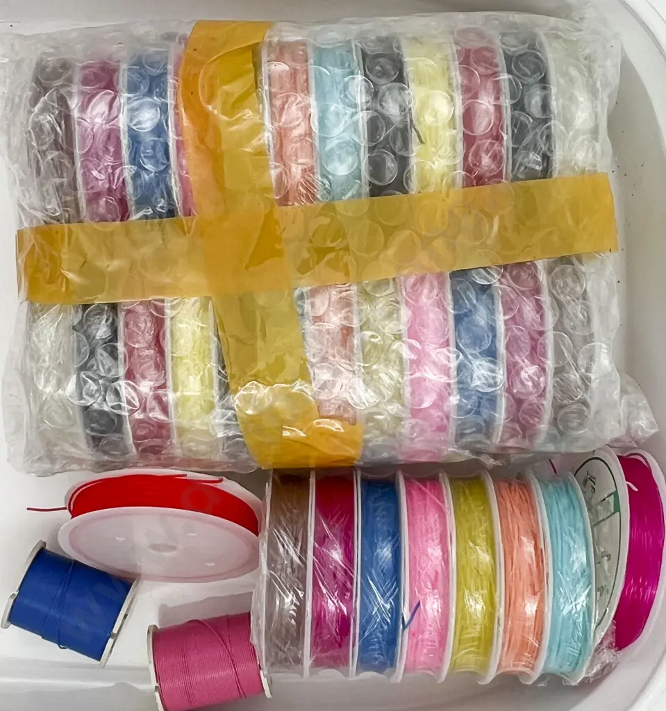 Assorted Beading Elastic Image 1++