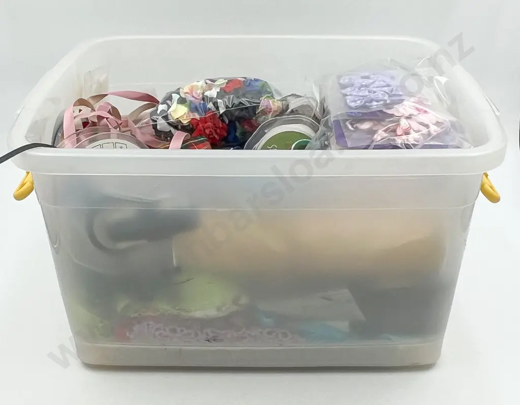Large Quantity Ribbons Lace & Assorted Image 1++