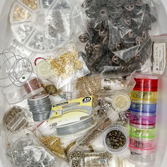 Quantity Jewellery Findings Jewellery Mounts Bead Caps & Various