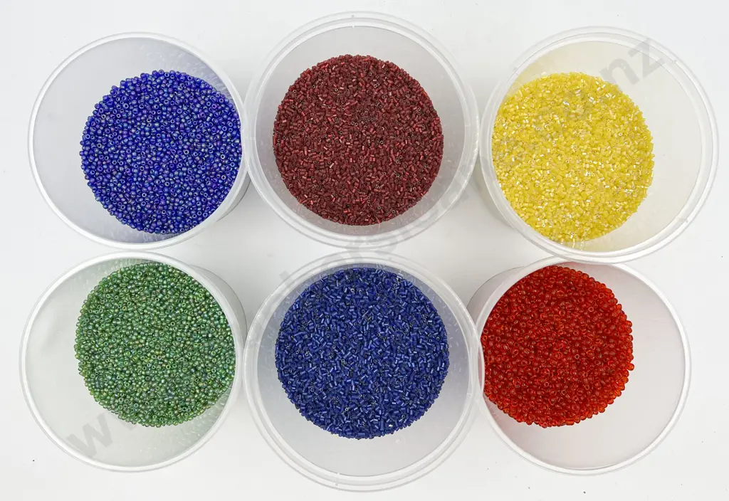 Large Quantity Six Types Seed Beads Image 1++