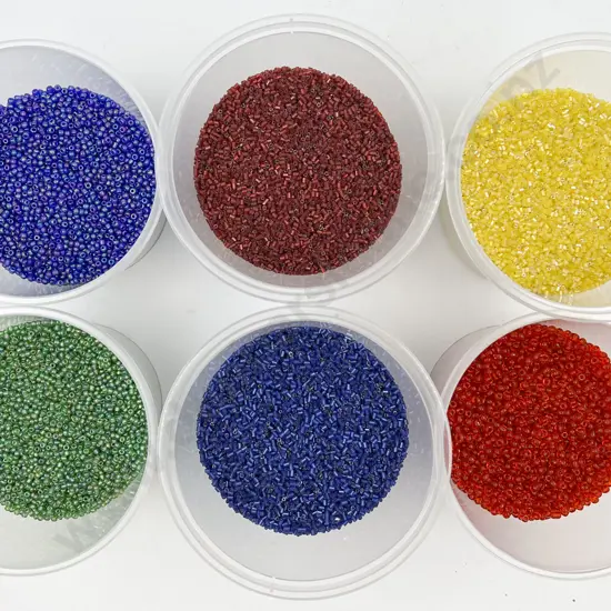 Large Quantity Six Types Seed Beads