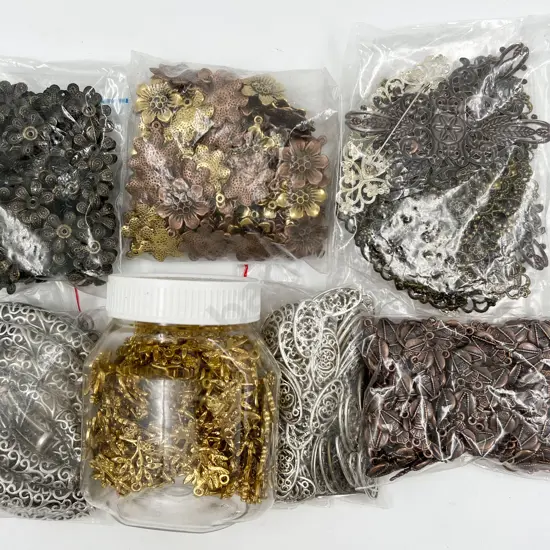 Quantity  Assorted Jewellery Mounts & Fittings