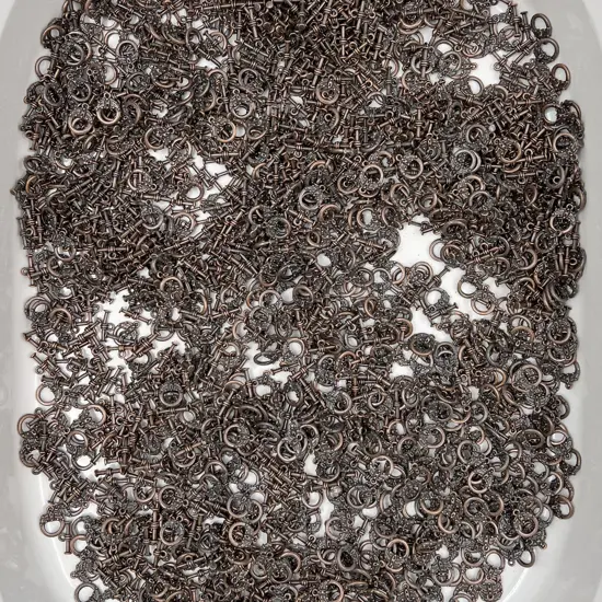 Quantity of Bulk Ring & T-Bar Clasps