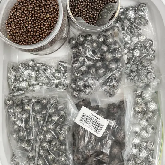 Quantity Metal Beads