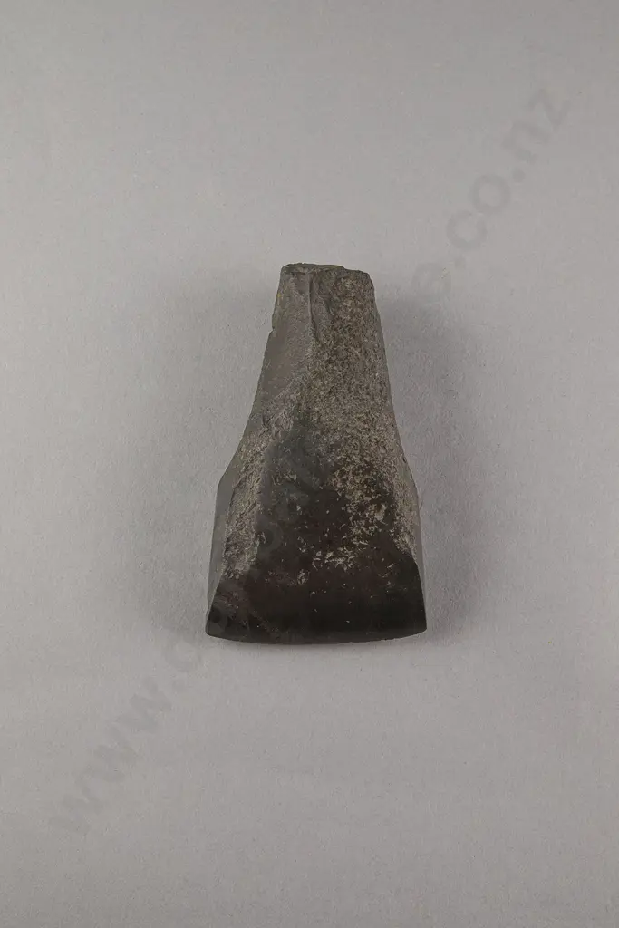 Pre-European Spade Shouldered Argillite Toki Image 1++