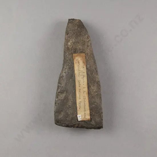 Pre-European Toki (Argillite)