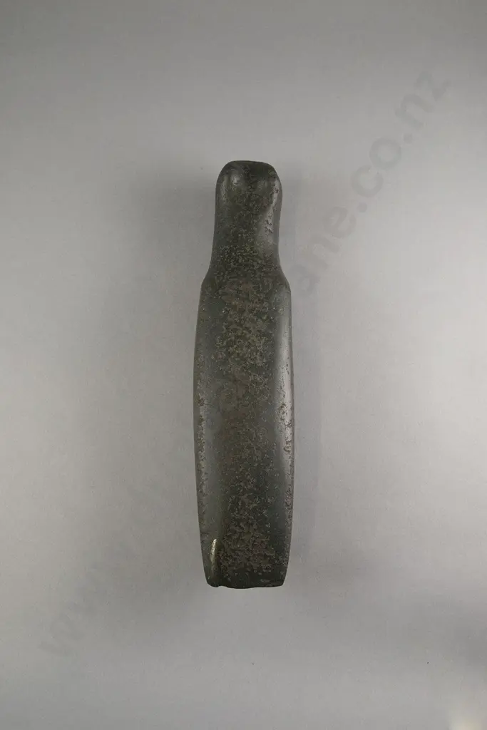 A  Superb Rare Large Argillite Pre-European Toki (adze) Image 1++