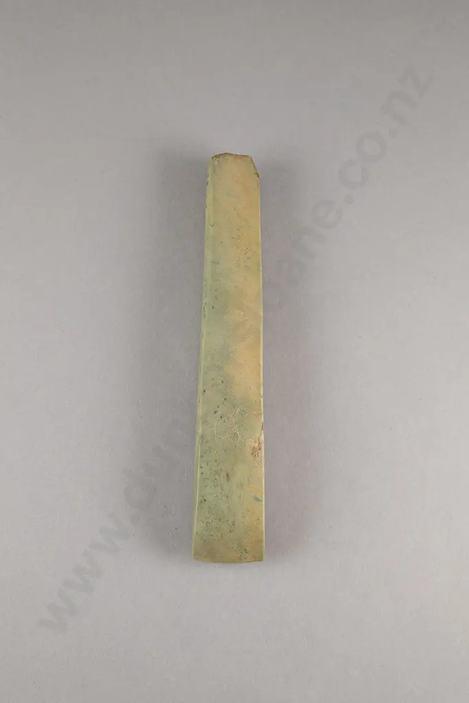 Pre-European Toki Pounamu (Kokopu) Image 1++
