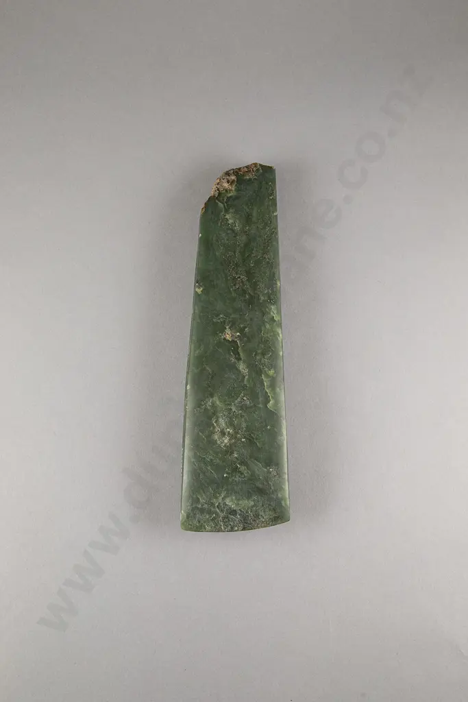 Pre-European Large Toki Pounamu Image 1++