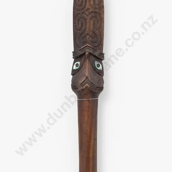 A 19th Century Taiaha (Fighting Staff)