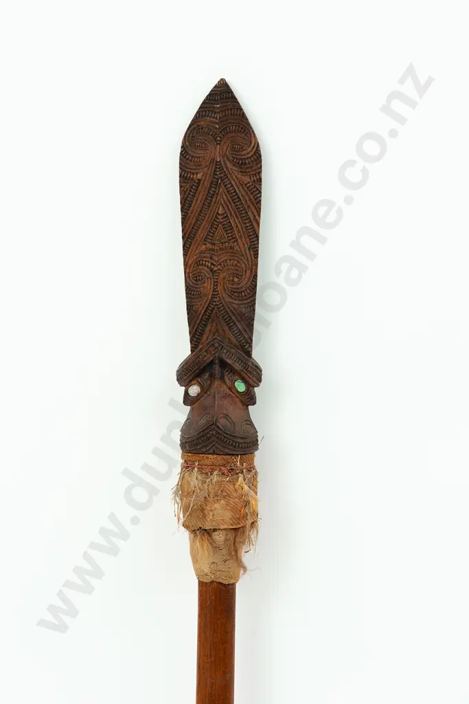 A 19th Century Taiaha (Fighting Staff) Image 1++