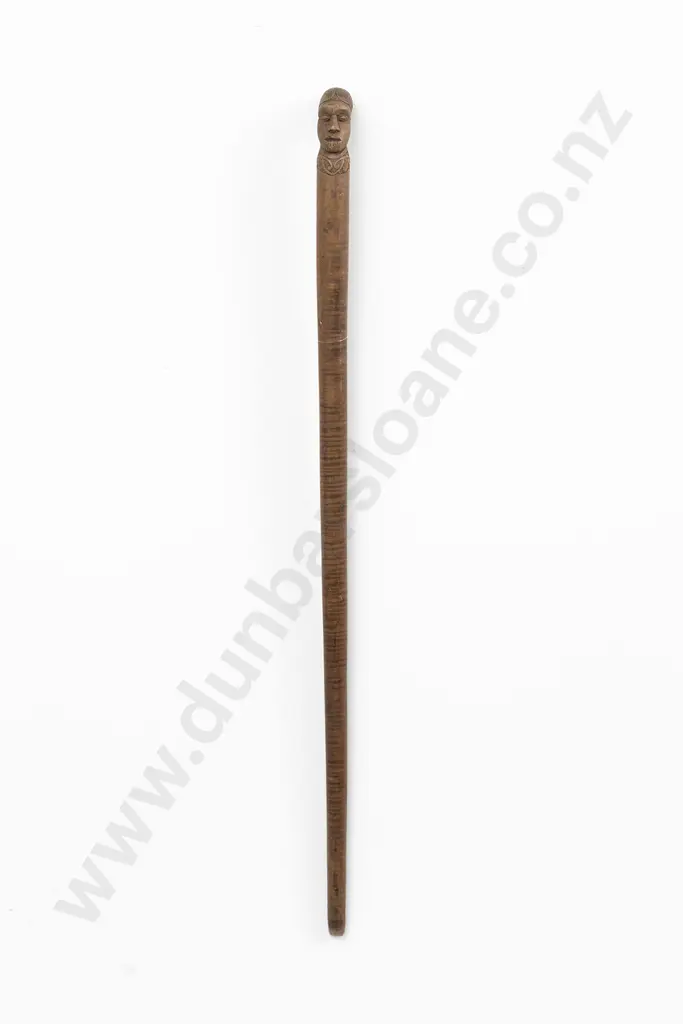 Wahine Head Tokotoko (Ceremonial Walking Stick) Image 1++