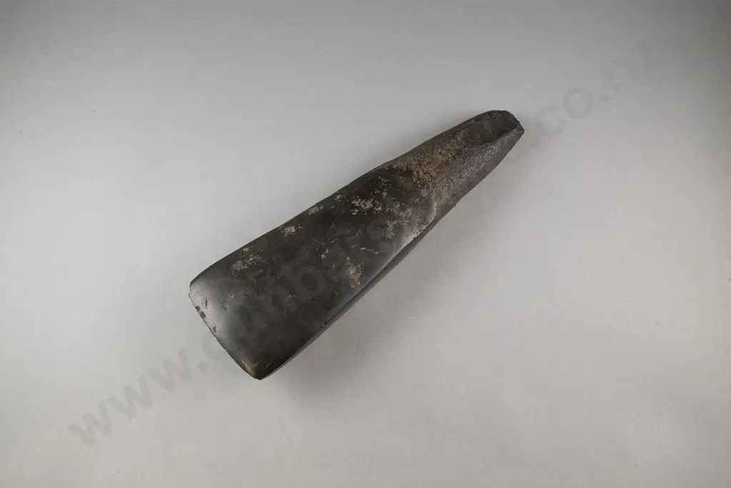 Large and Impressive Pre-European Toki (Argillite) Image 1++