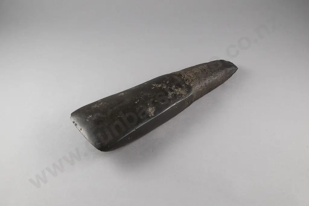 Large and Impressive Pre-European Toki (Argillite) Image 1++