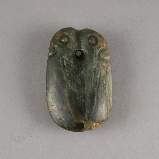 A Rare and Unusual Pre-European Pounamu Pendant