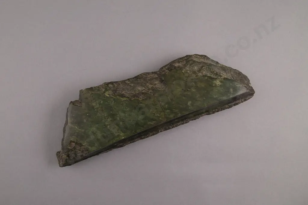 A Large Worked Pounamu Stone Image 1++