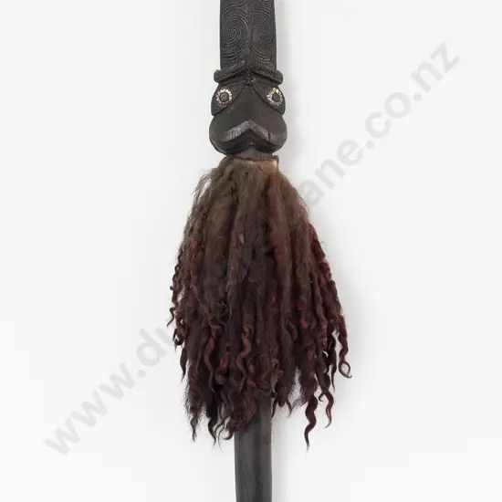 A Good And Rare 18th  Century Taiaha (Fighting Staff)
