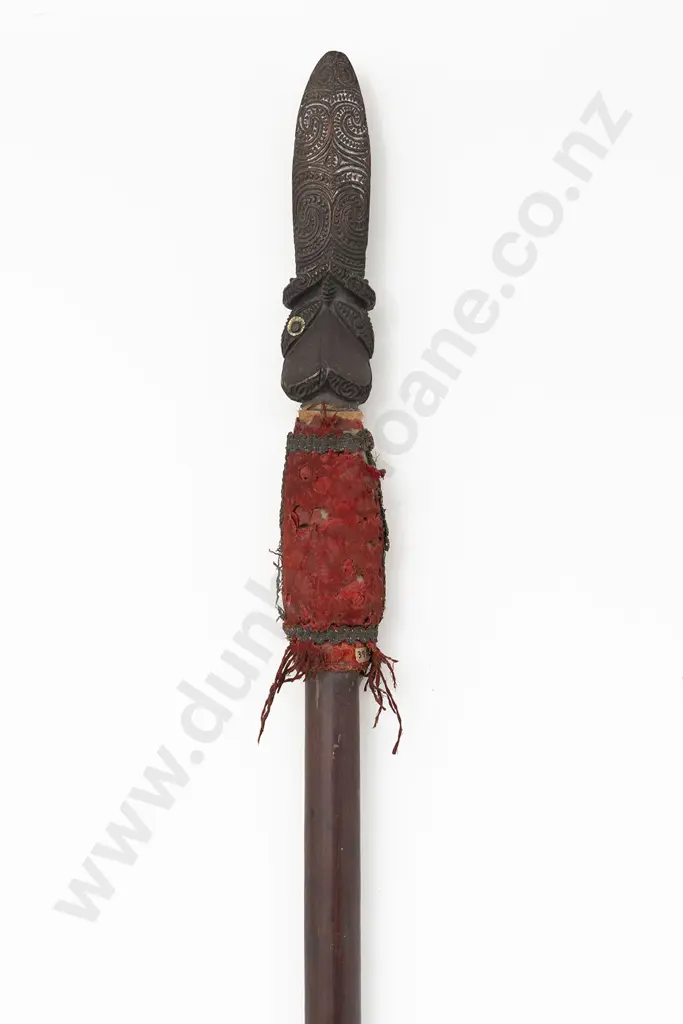 A Good 18th Century Taiaha (Fighting Staff) Image 1++