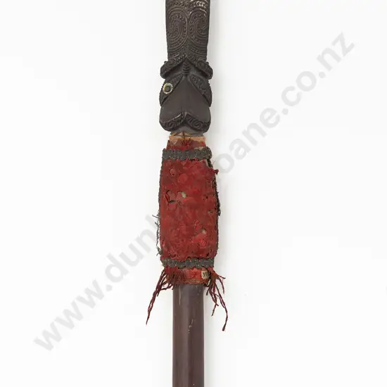 A Good 18th Century Taiaha (Fighting Staff)