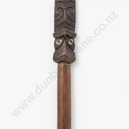 A 19th Century Taiaha (Fighting Staff)