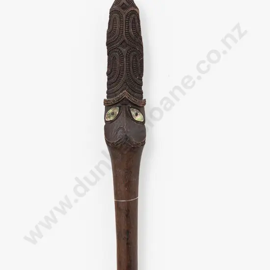 A 19th Century Taiaha (Fighting Staff)