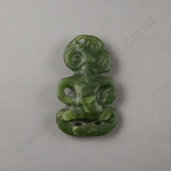 Pre-European Pounamu Hei Tiki