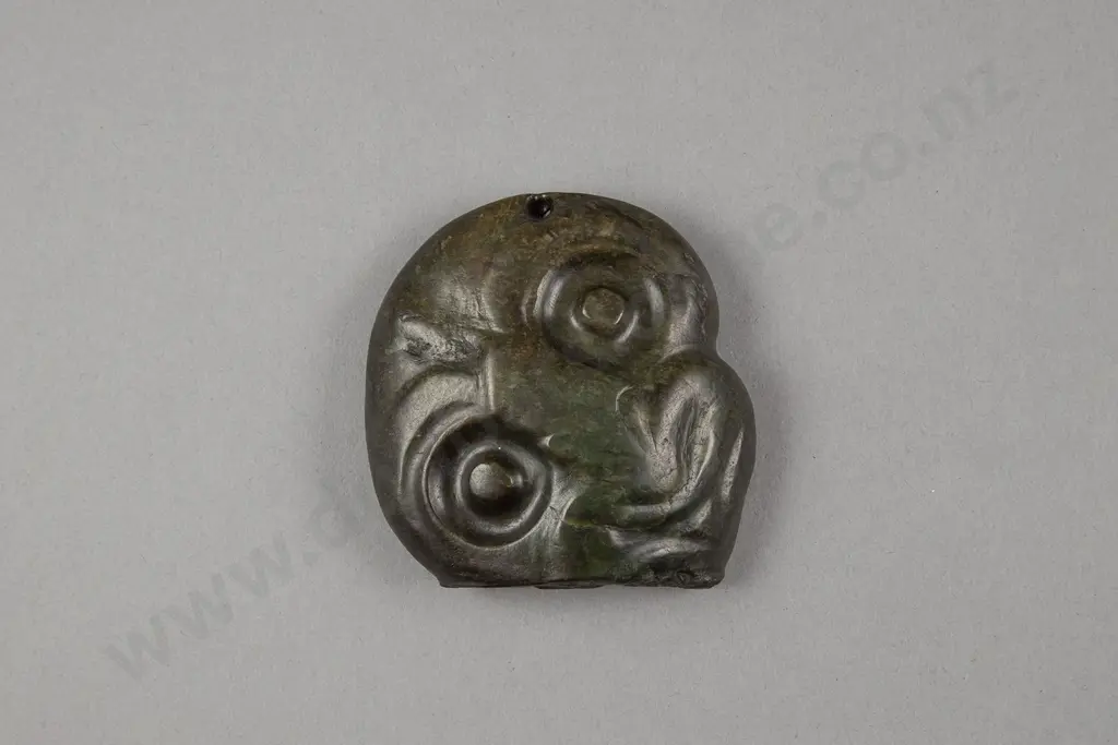 Pre-European Large Hei Tiki (Head Only) Image 1++